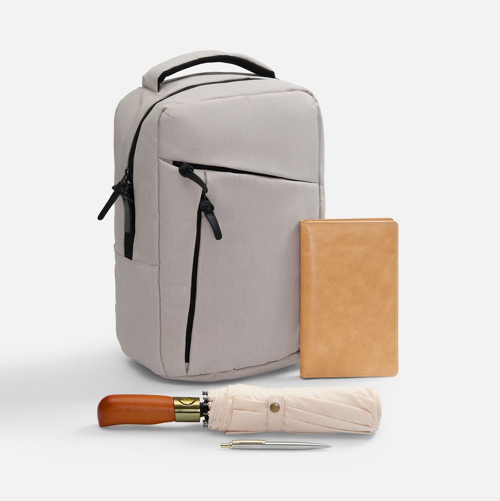 Набор Remini Travel, бежевый (Изображение 1)