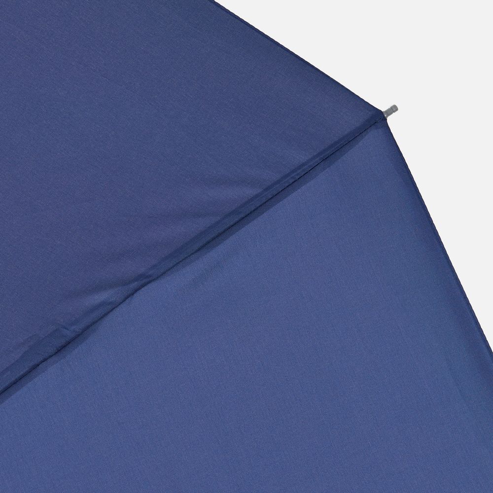Зонт обратного сложения inLoop с ручкой-карабином, темно-синий (Изображение 9)