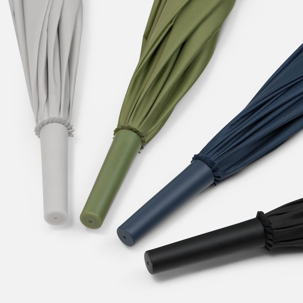 Зонт-трость Jolly Brolly, светло-серый (Изображение 9)