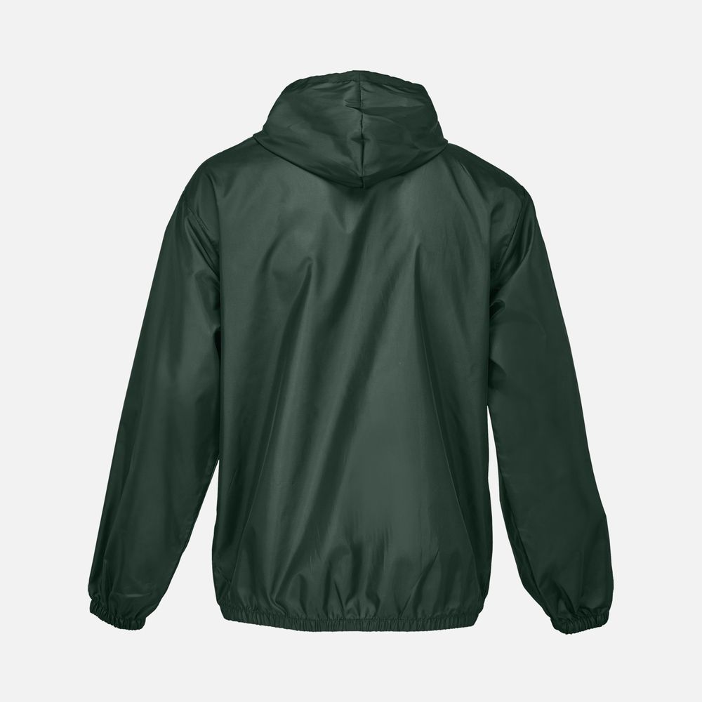 Ветровка унисекс Shield, темно-зеленая, размер XL (Изображение 2)