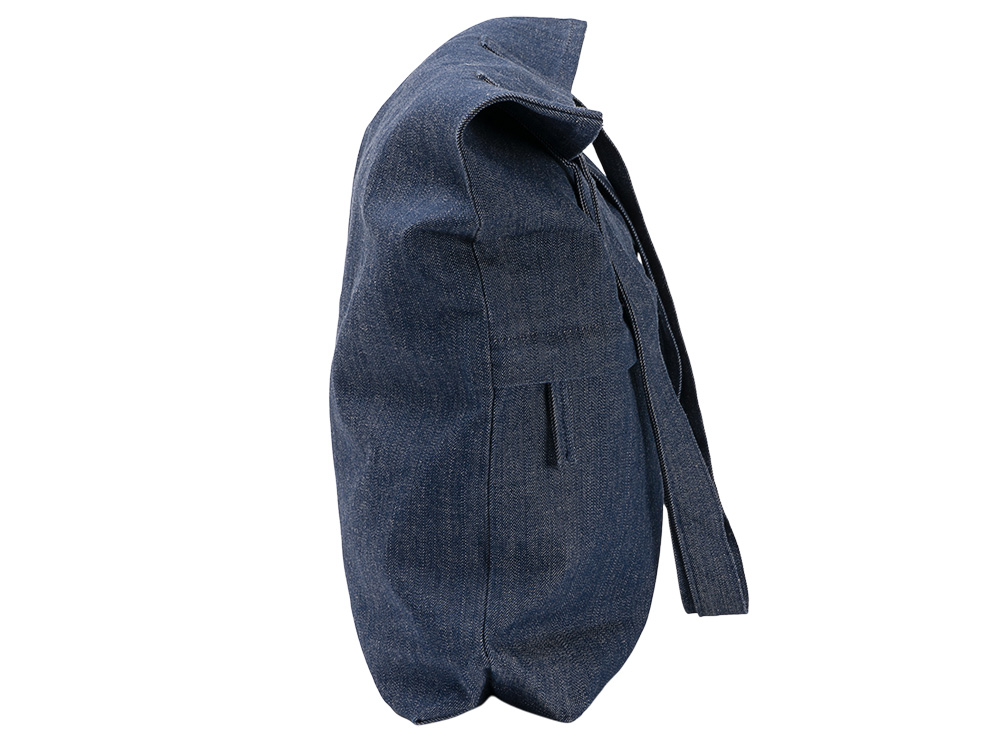 Сумка из переработанной джинсовой ткани Крик (Kirk), синий (Изображение 3)