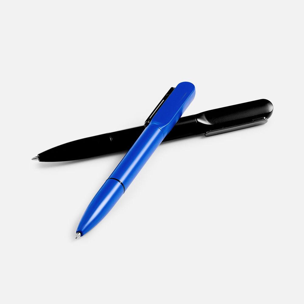 Ручка шариковая Lucenti с подсветкой логотипа, в футляре, черная (Изображение 5)