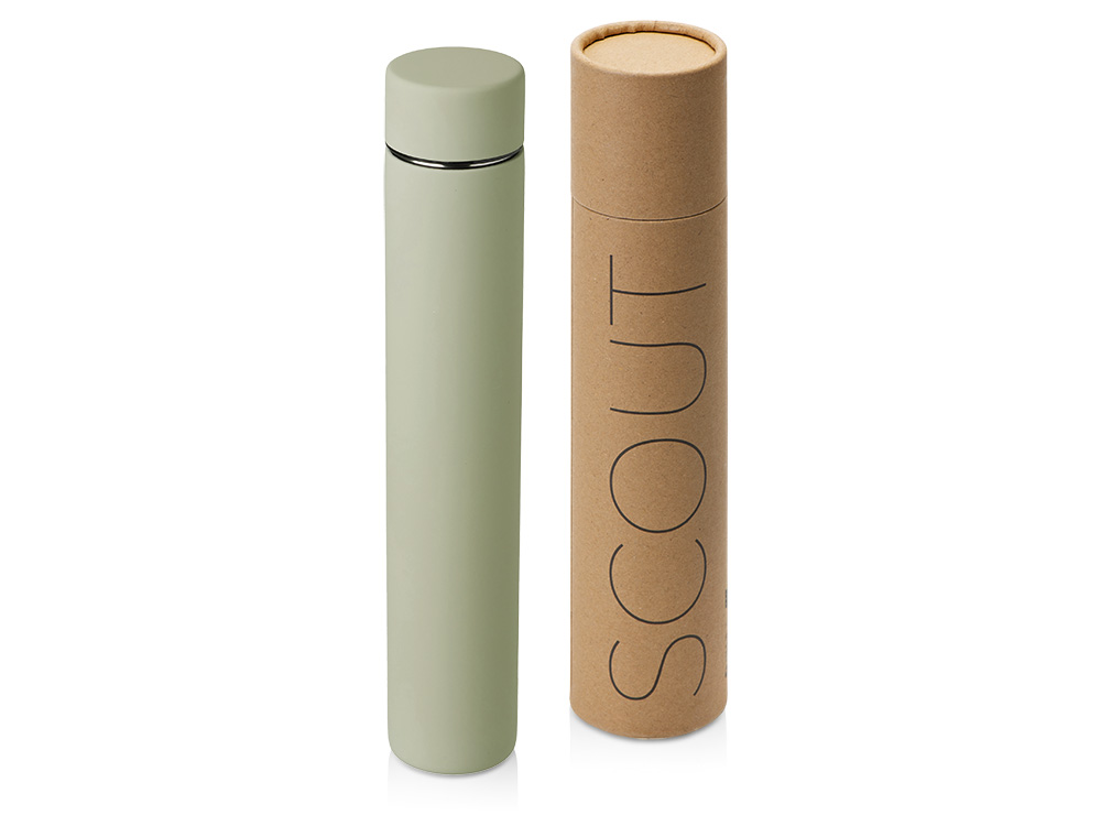 Термос Scout soft-touch (оливковый) 