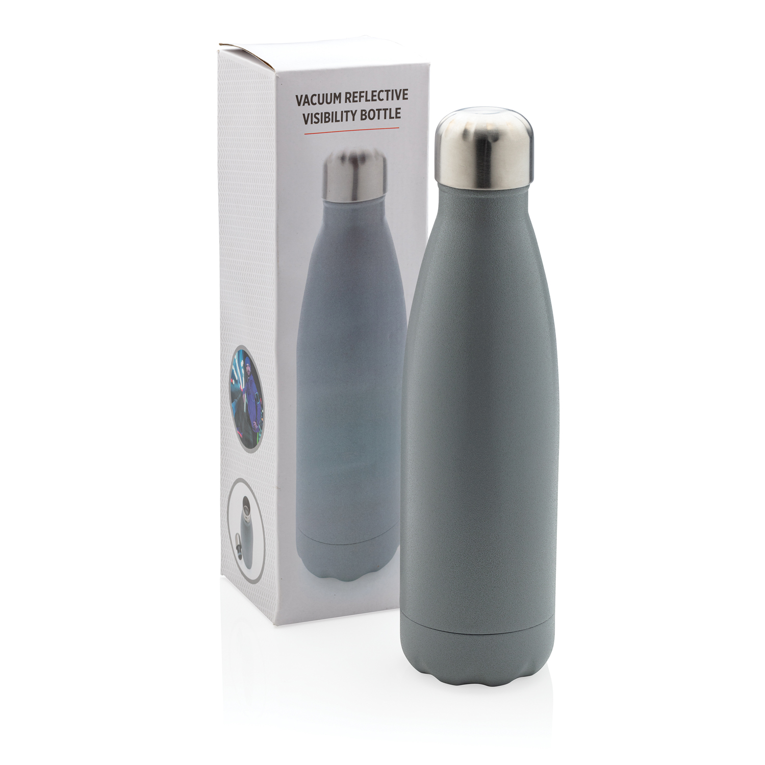 Вакуумная бутылка со светоотражающим покрытием (Изображение 2)