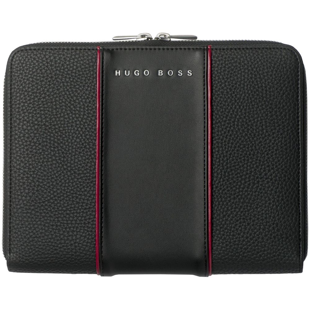 Набор Gear: папка с блокнотом и ручка, черный (Изображение 2)