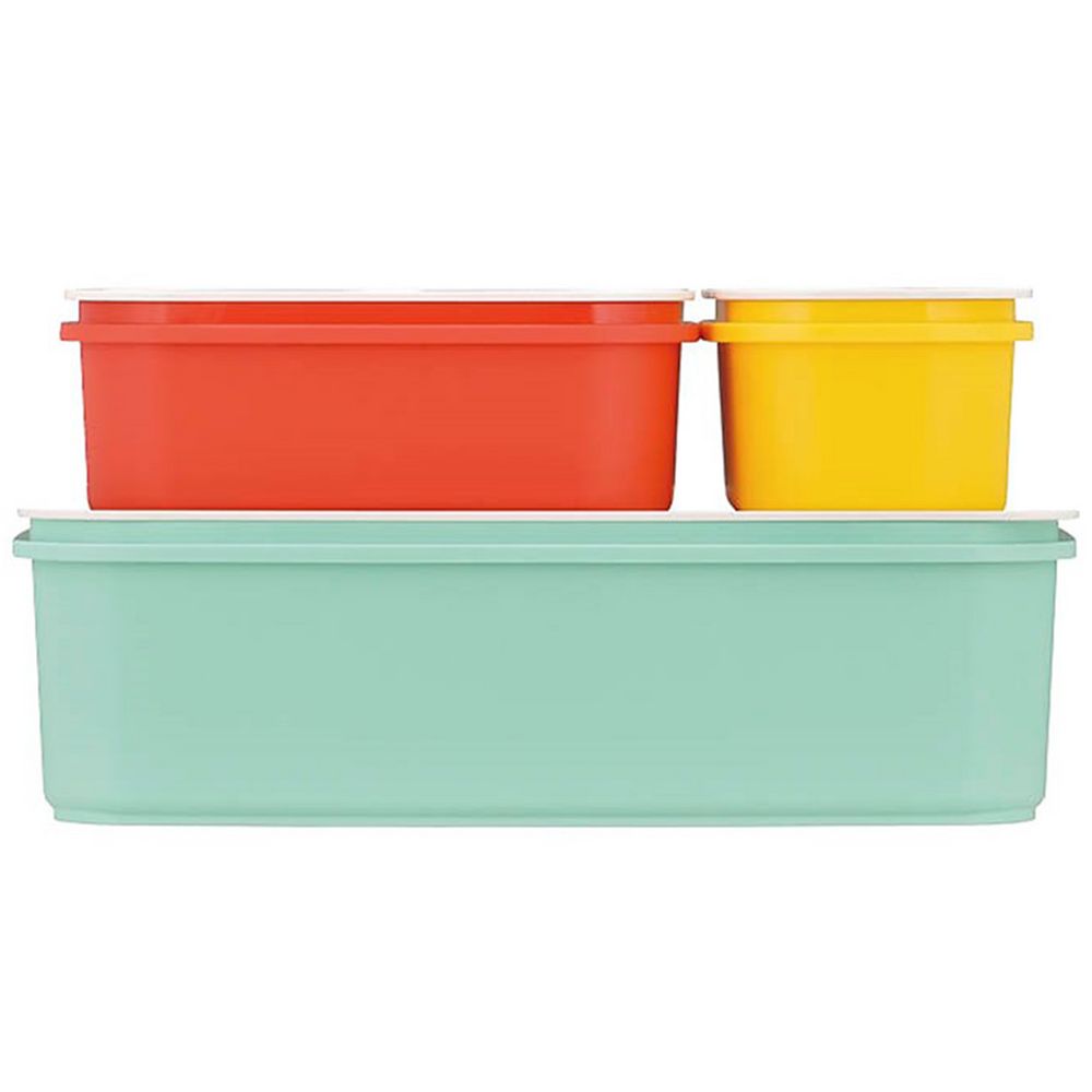 Набор ланчбоксов в термосумке Thermos DJF4003, темно-синий (Изображение 2)