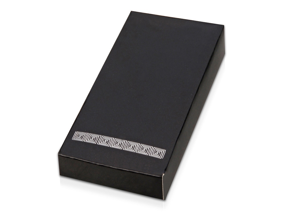 Брелок с шильдом, серебристый/синий/коричневый (Изображение 4)