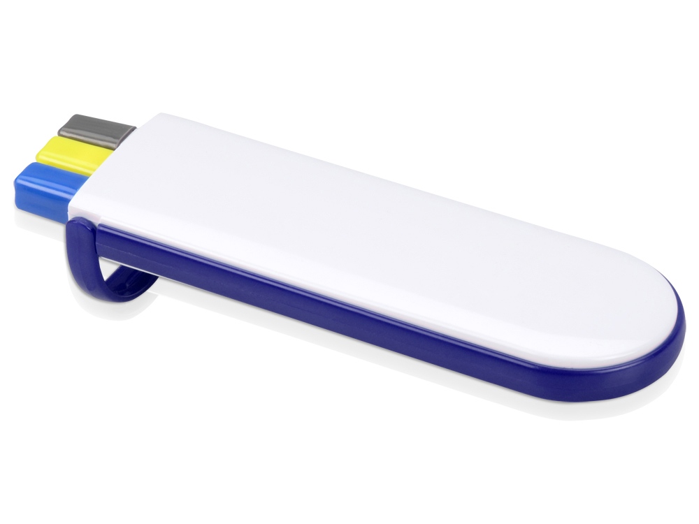 Подарочный набор ручек Квартет (синий/белый)  (Изображение 2)