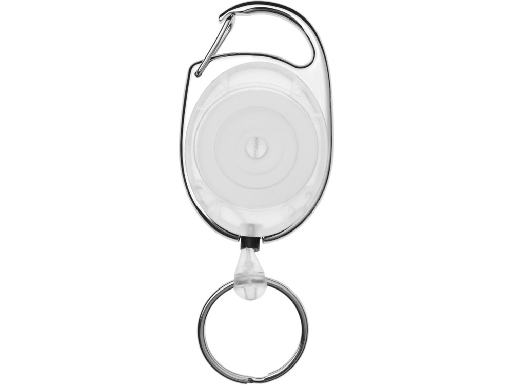 Брелок с роликом Gerlos (белый прозрачный)  (Изображение 2)