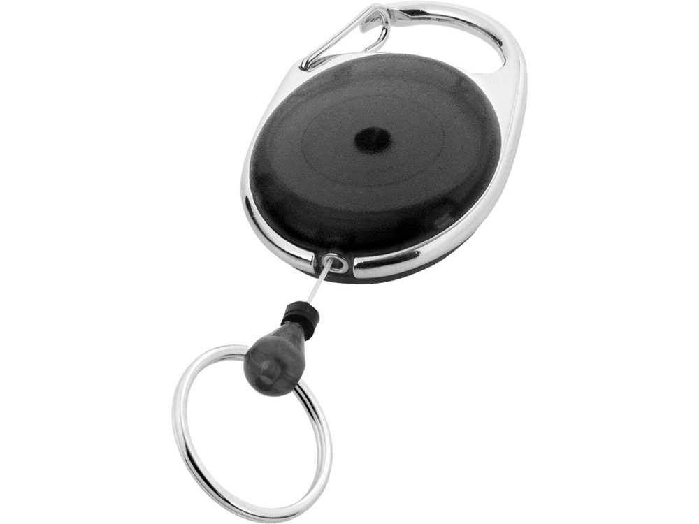 Брелок с роликом Gerlos (черный прозрачный) 