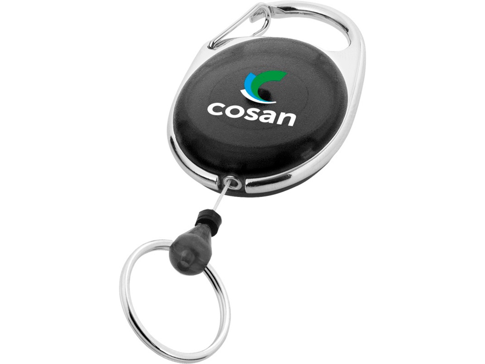 Брелок с роликом Gerlos (черный прозрачный)  (Изображение 4)