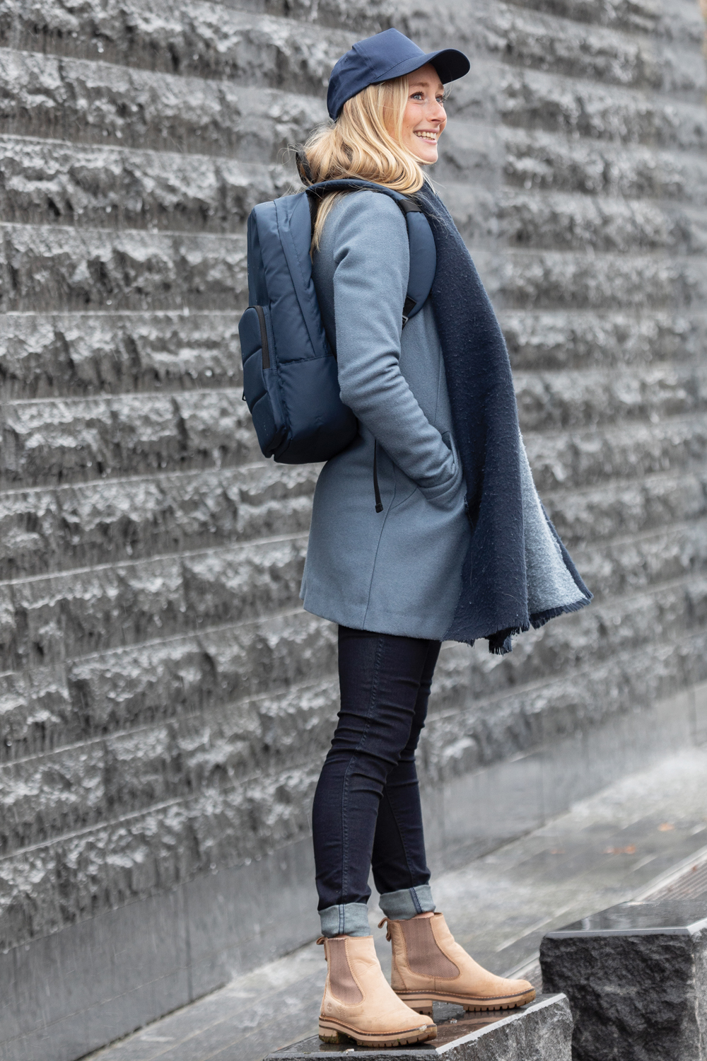 Бейсболка Impact из переработанного хлопка AWARE™, 5 клиньев, 190 г/м2 (Изображение 5)