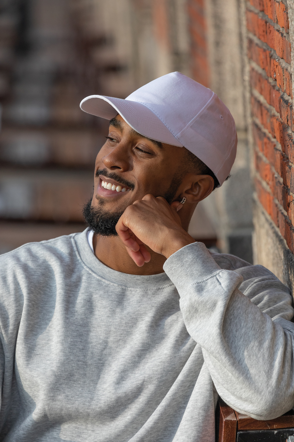 Бейсболка Impact из переработанного хлопка AWARE™, 5 клиньев, 190 г/м2 (Изображение 11)