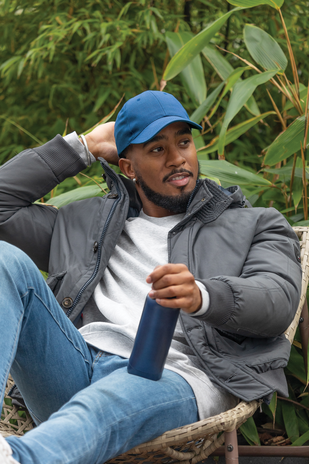 Бейсболка Impact из переработанного хлопка AWARE™, 6 клиньев, 280 г/м2 (Изображение 11)