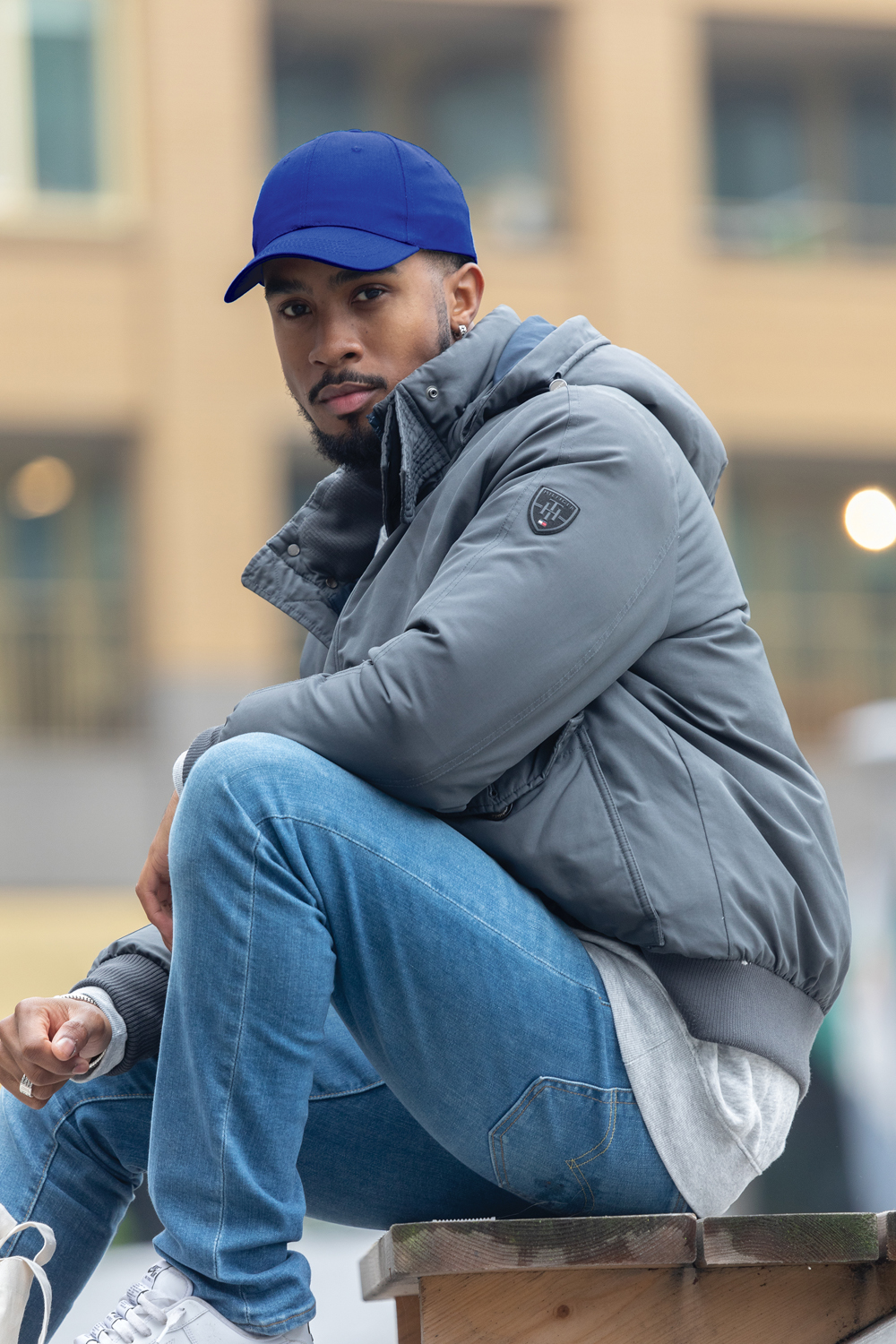 Бейсболка Impact из переработанного хлопка AWARE™, 6 клиньев, 280 г/м2 (Изображение 11)