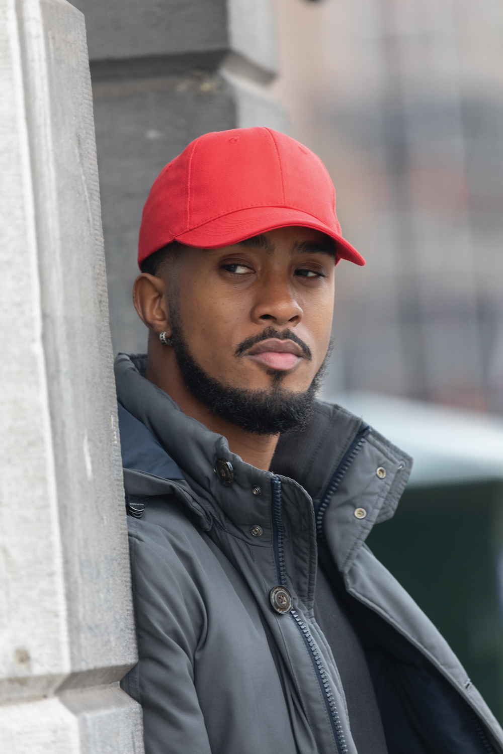 Бейсболка Impact из переработанного хлопка AWARE™, 6 клиньев, 280 г/м2 (Изображение 11)