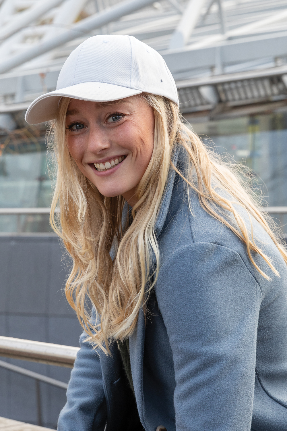 Бейсболка Impact из переработанного хлопка AWARE™, 6 клиньев, 280 г/м2 (Изображение 5)