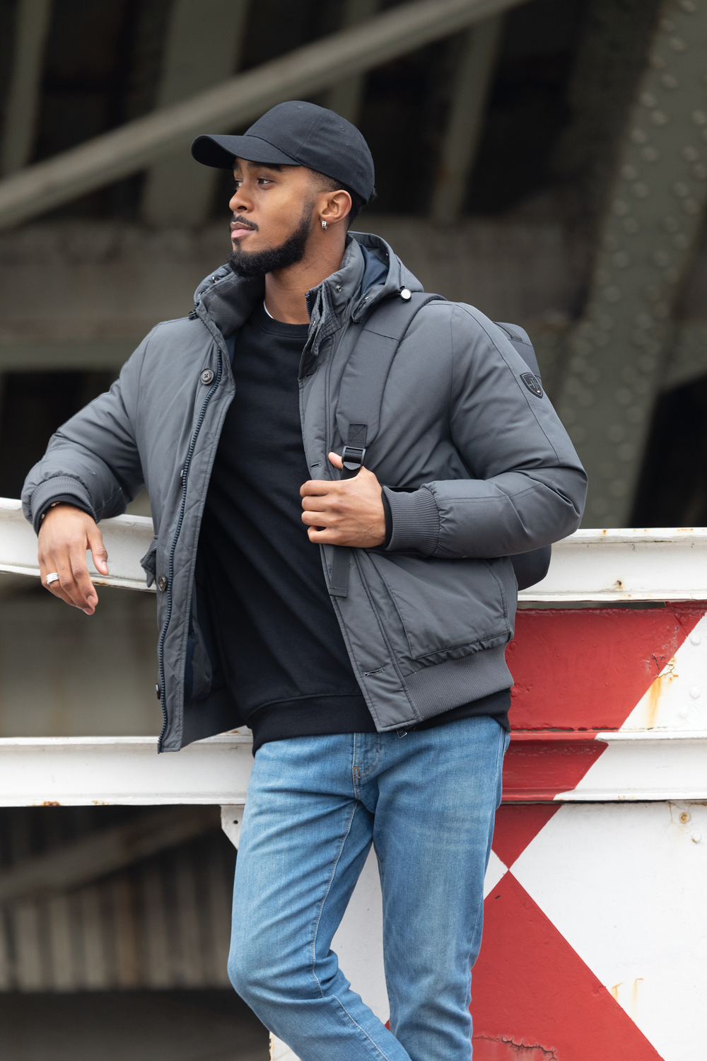 Бейсболка Impact из переработанного хлопка AWARE™, 6 клиньев, 280 г/м2 (Изображение 11)