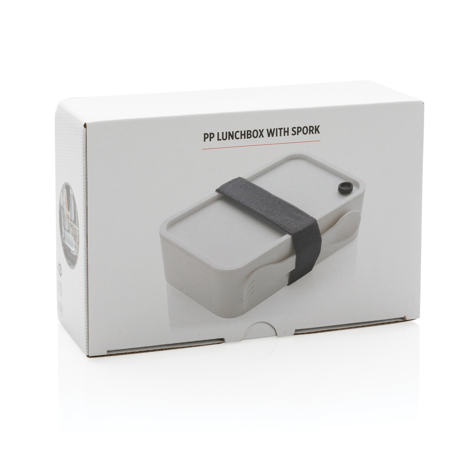 Контейнер для еды со столовым прибором из PP (Изображение 13)