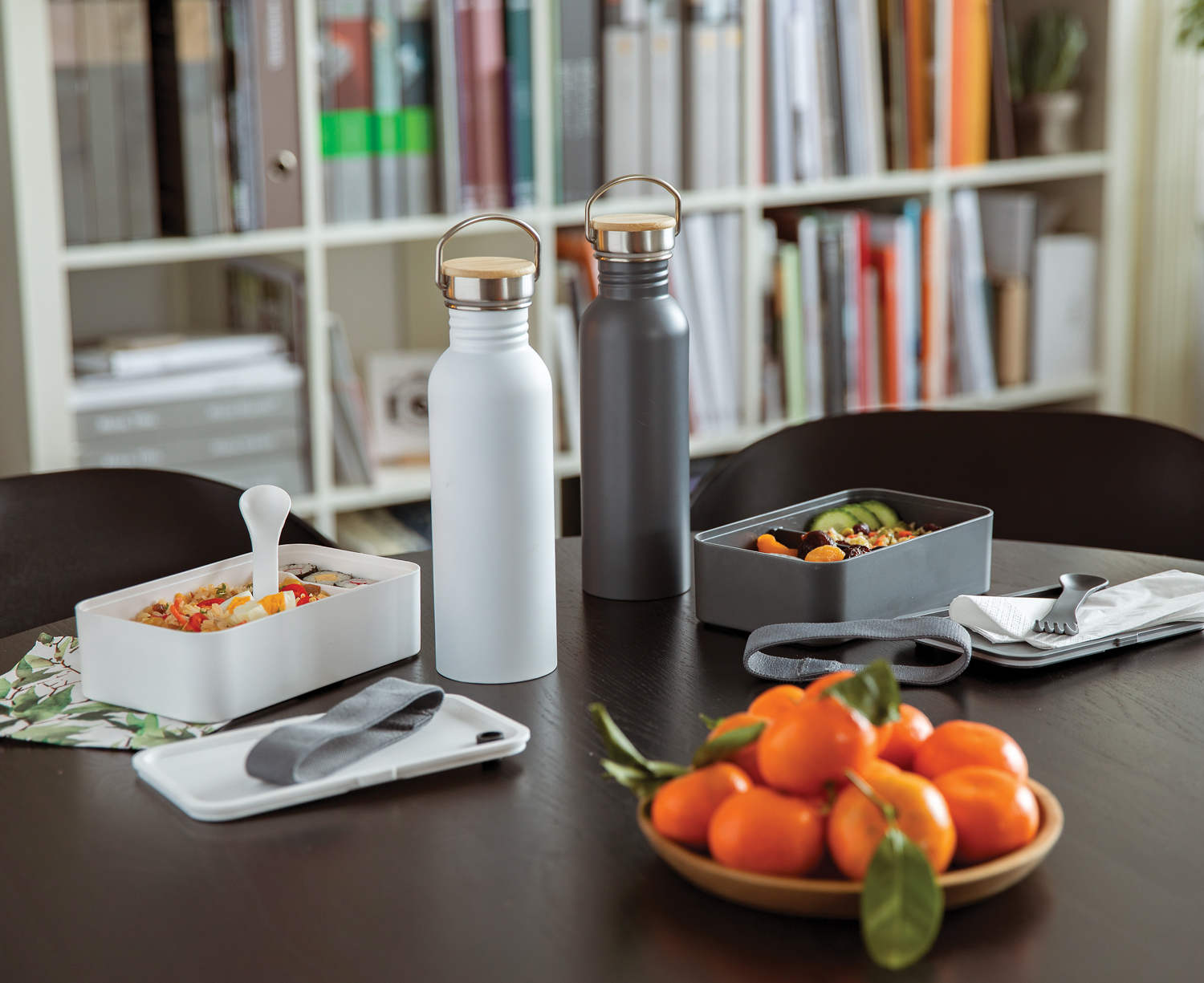 Контейнер для еды со столовым прибором из PP (Изображение 6)