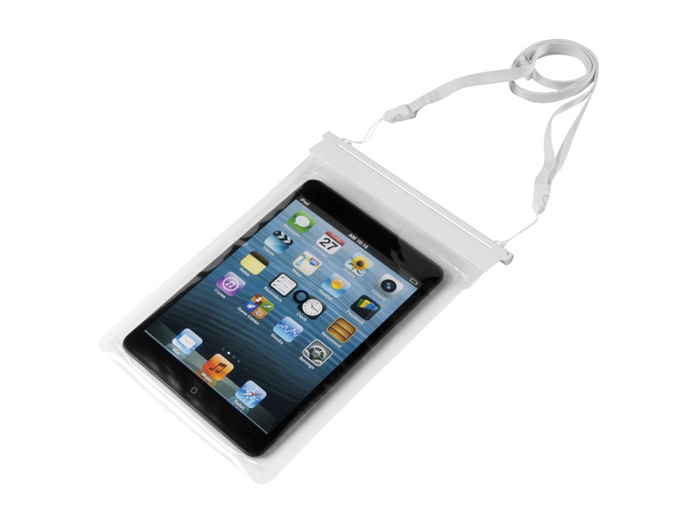 Чехол водонепроницаемый Splash для минипланшетов, белый (Изображение 3)