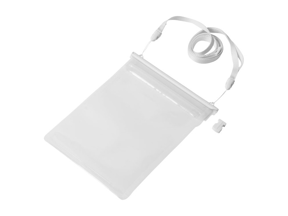 Чехол водонепроницаемый Splash для минипланшетов, белый (Изображение 5)