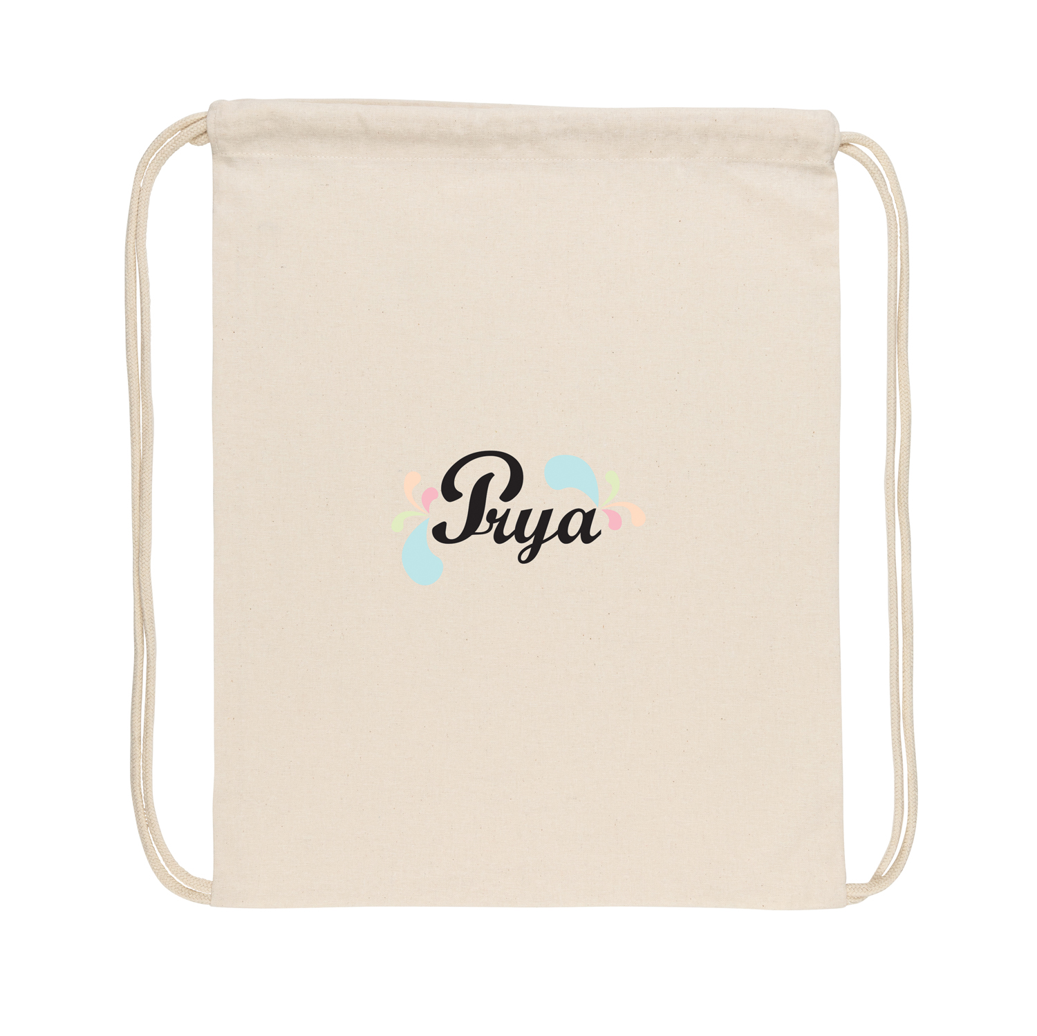 Рюкзак на шнурке Impact из переработанного хлопка AWARE™, 145 г (Изображение 3)