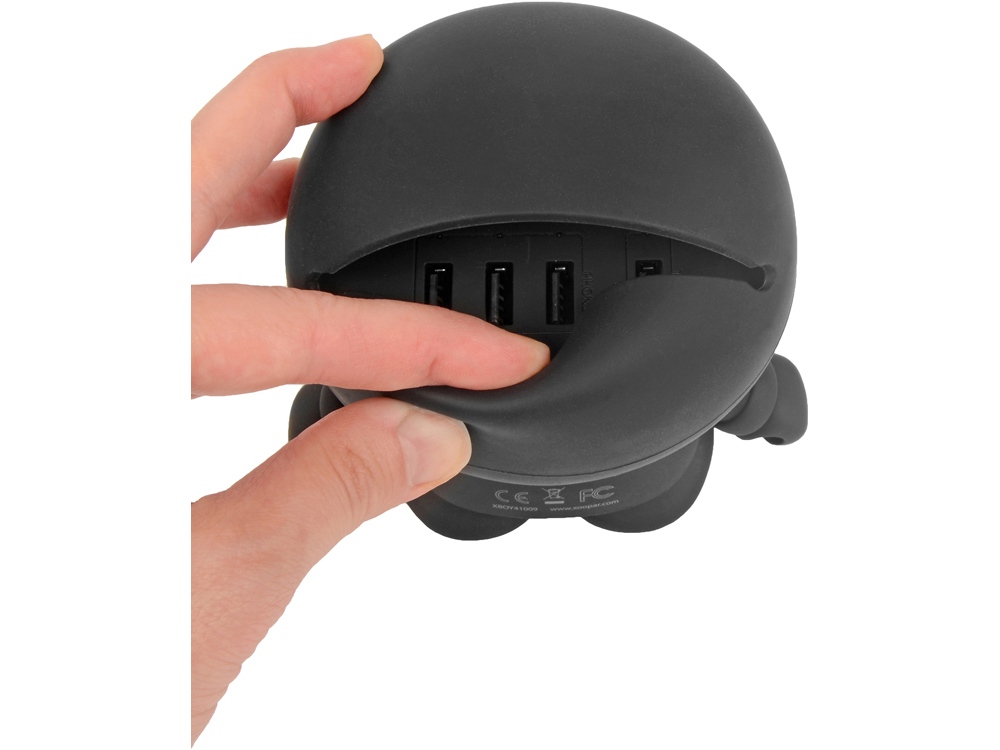 USB Hub BOY (черный)  (Изображение 6)