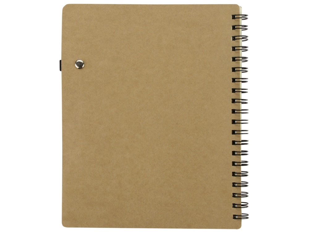 Блокнот Дейзи с ручкой, крафт/черный (Изображение 6)