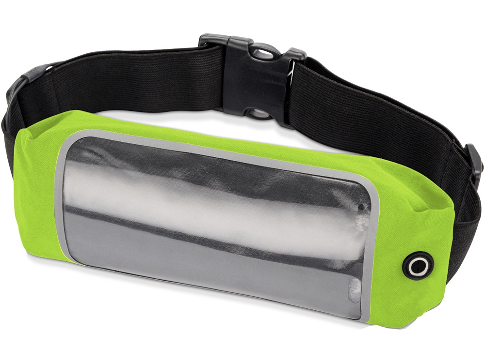 Сумка на пояс Спринт (зеленое яблоко/черный)  (Изображение 1)