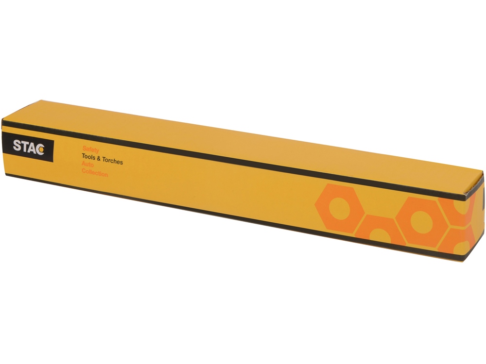 Телескопический фонарь с боковой лампой, черный (Изображение 8)