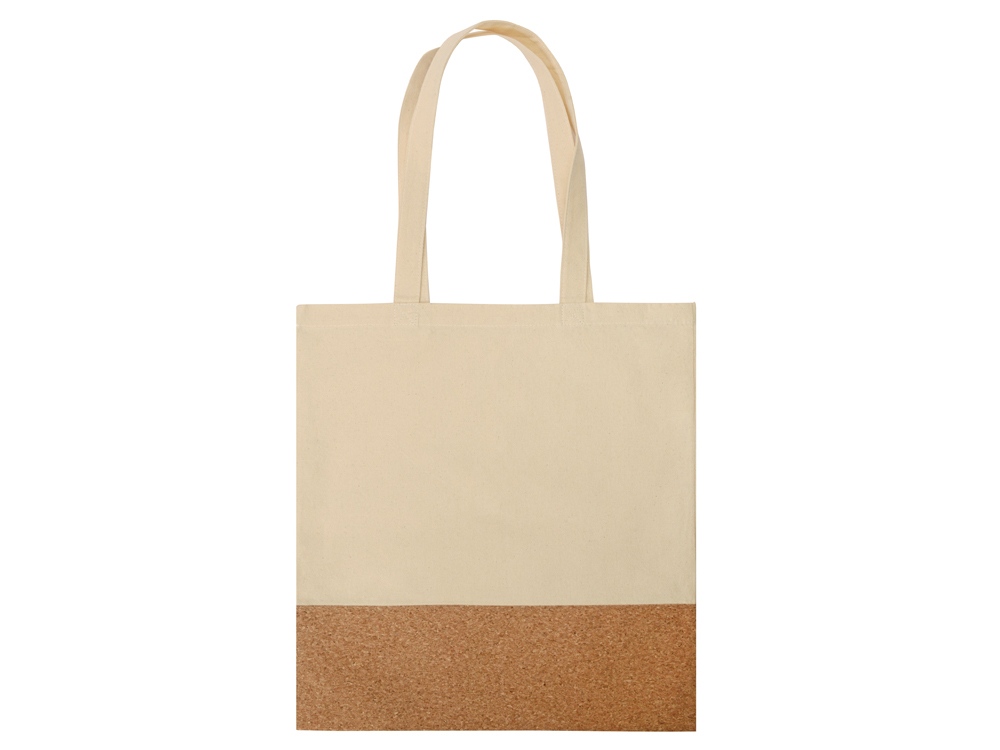 Сумка из хлопка и пробки, натуральный (Изображение 3)