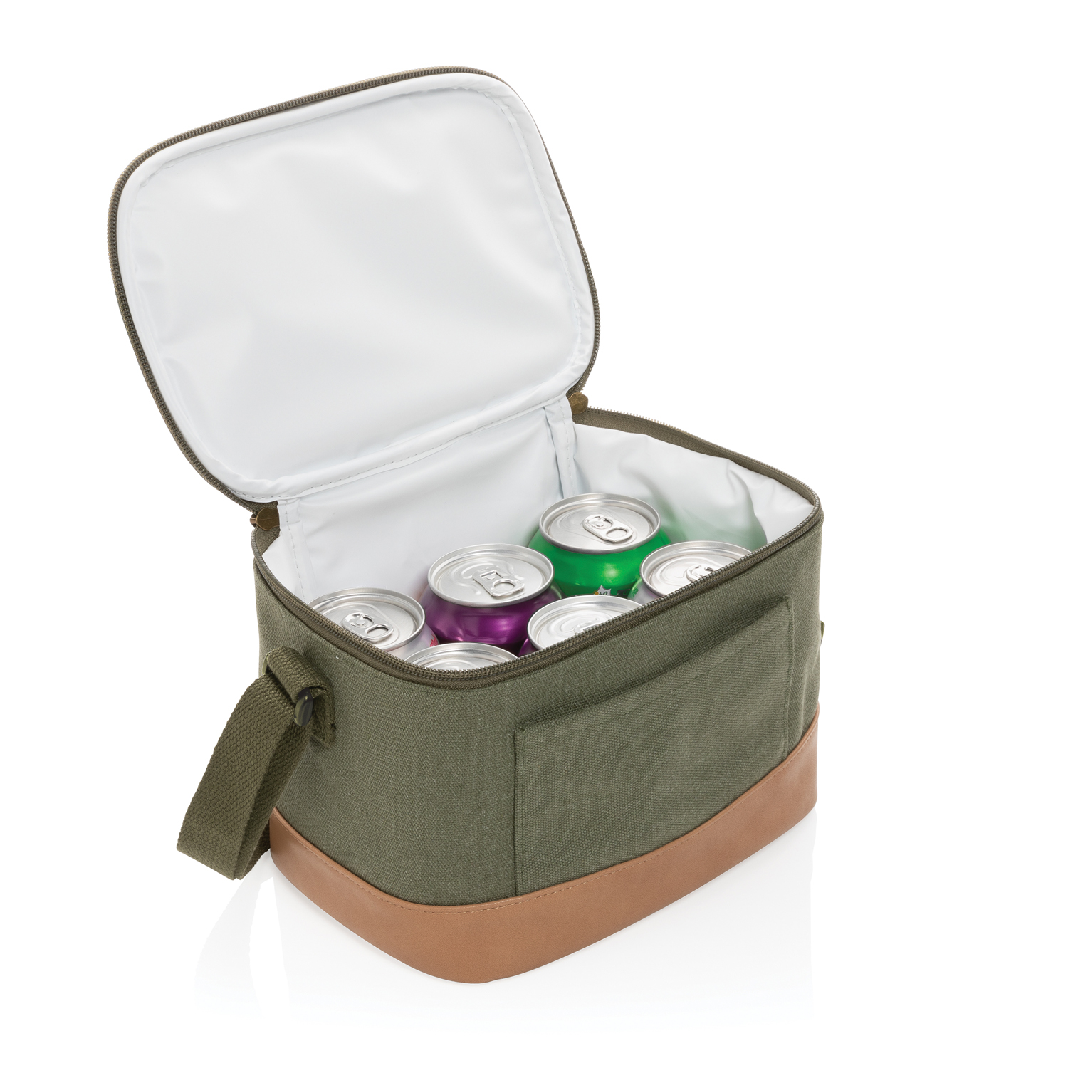 Маленькая сумка-холодильник Impact из переработанного канваса AWARE™ (Изображение 2)