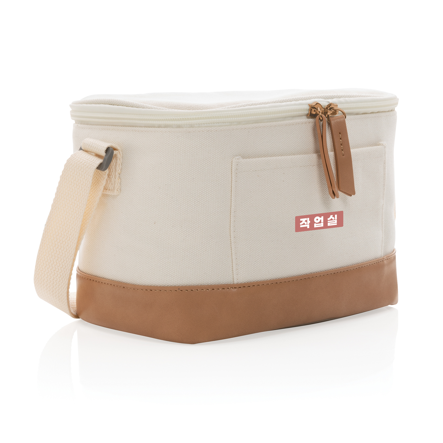 Маленькая сумка-холодильник Impact из переработанного канваса AWARE™ (Изображение 3)