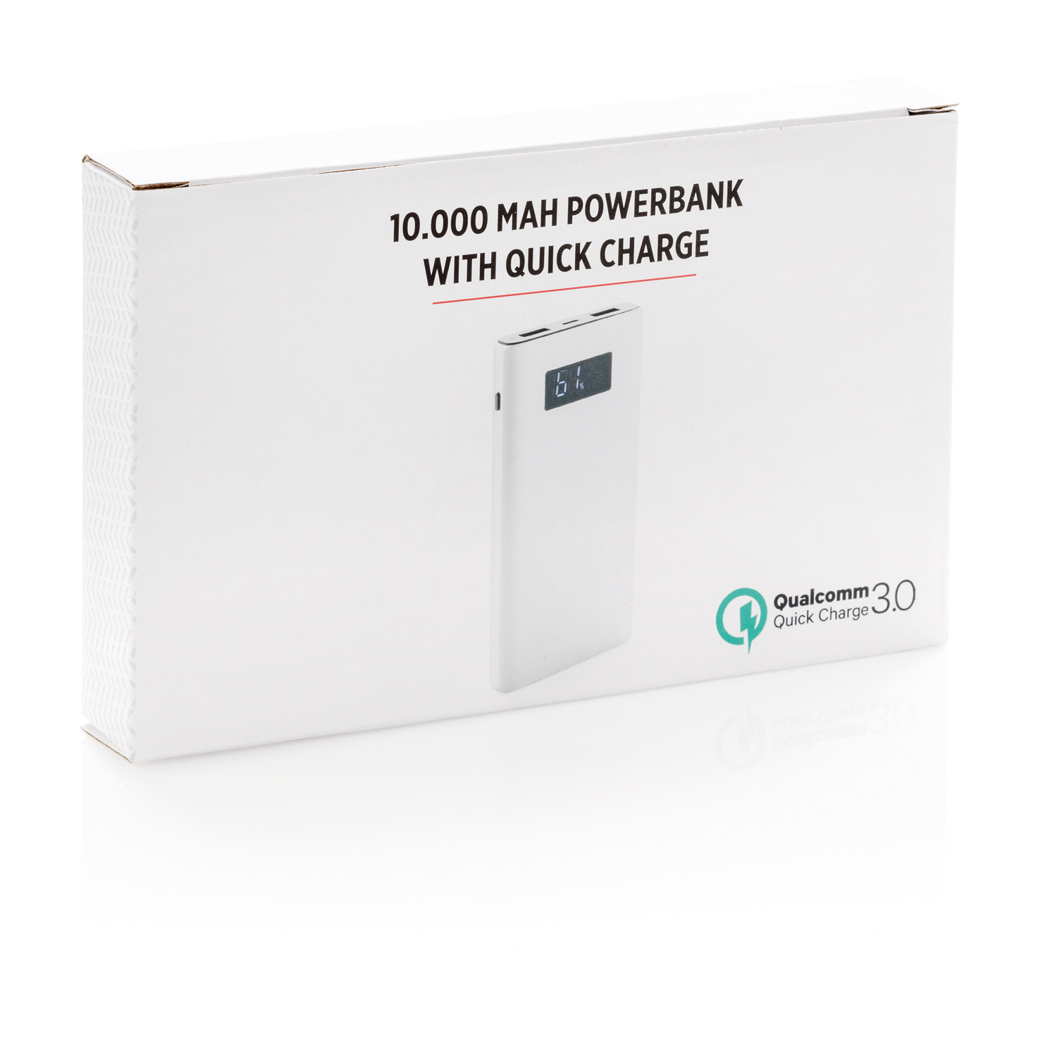 Зарядное устройство с функцией быстрой зарядки, 10 000 мАч (Изображение 2)