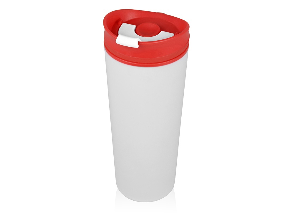Термокружка Brite (красный/белый)  (Изображение 1)