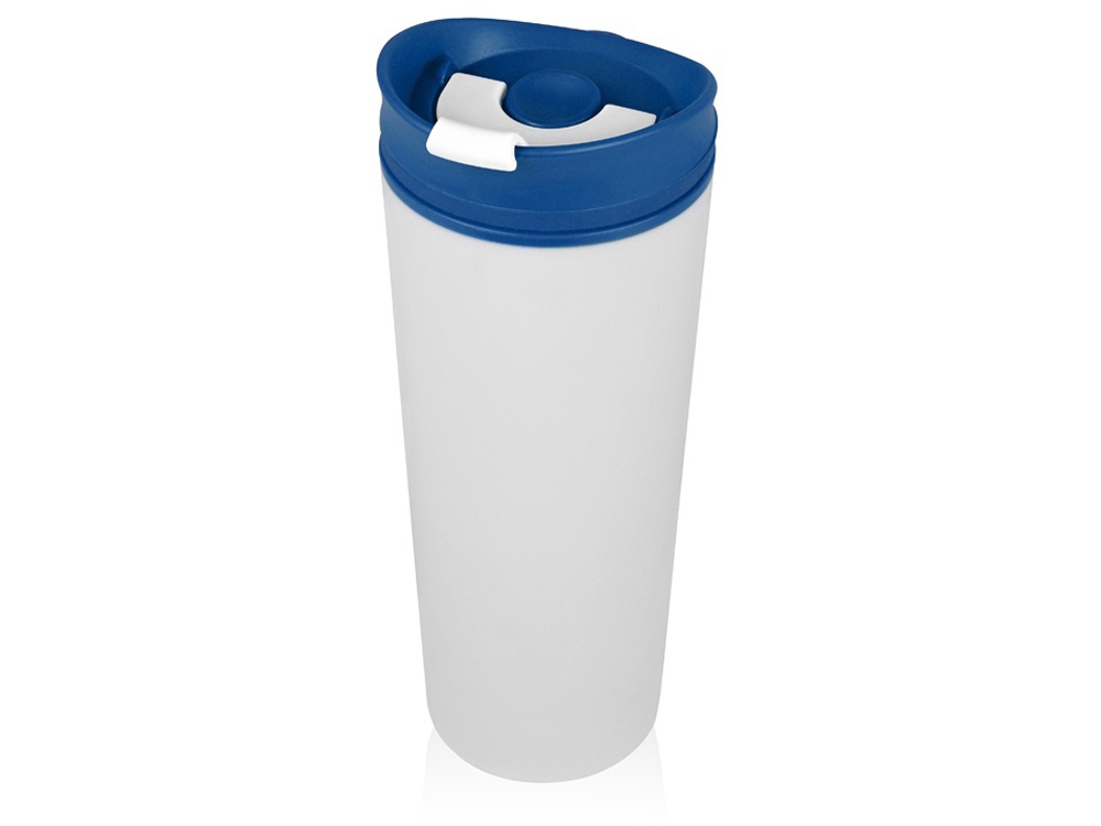 Термокружка Brite (синий/белый)  (Изображение 1)