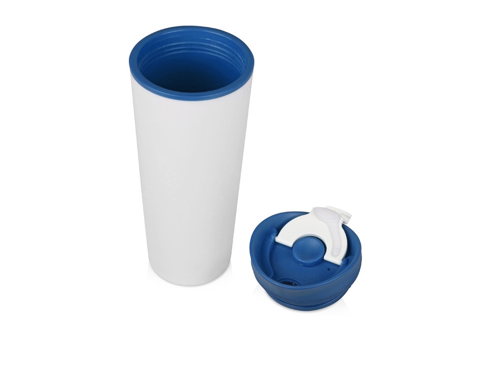 Термокружка Brite (синий/белый)  (Изображение 2)