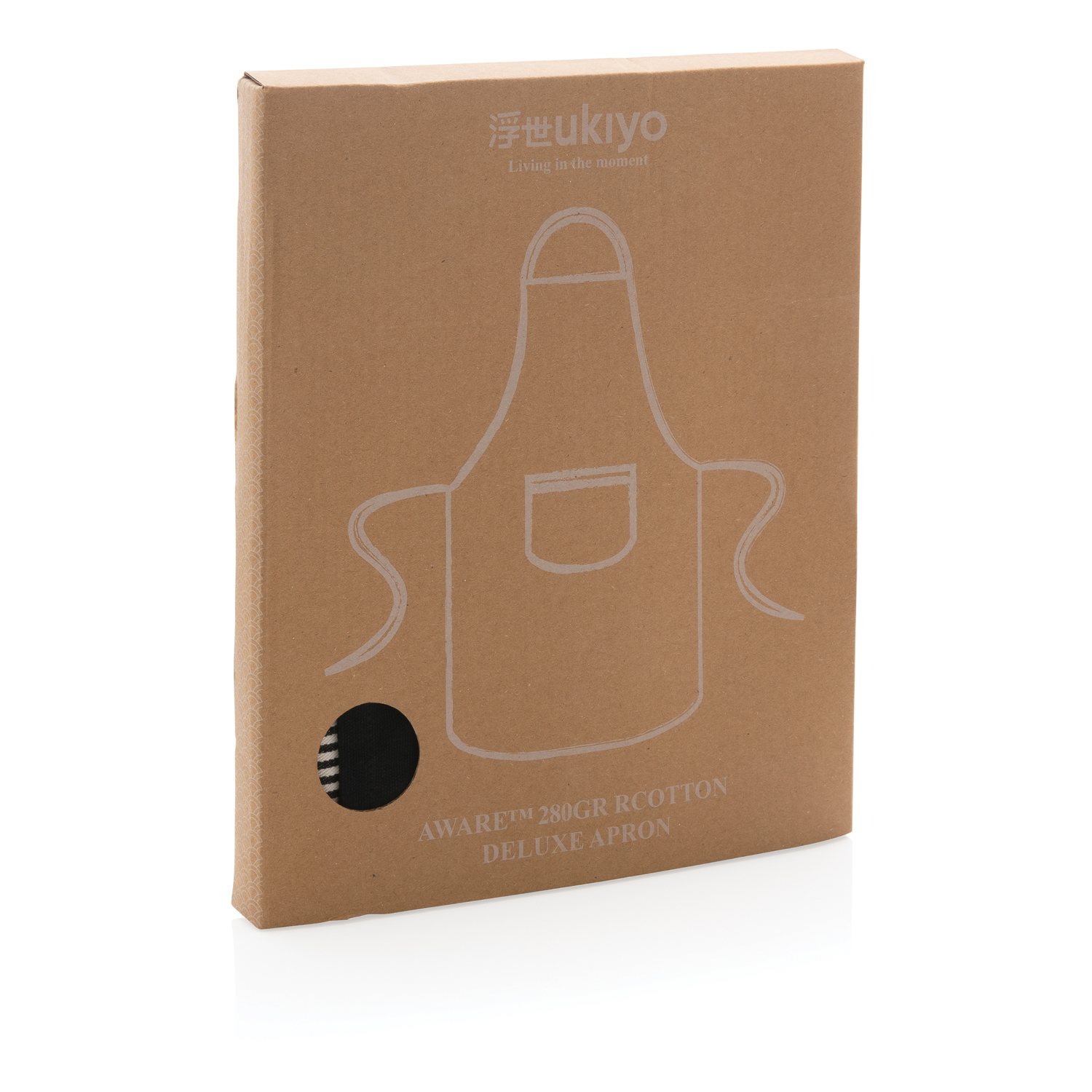 Фартук Ukiyo из переработанного хлопка Aware™, 280 г (Изображение 7)