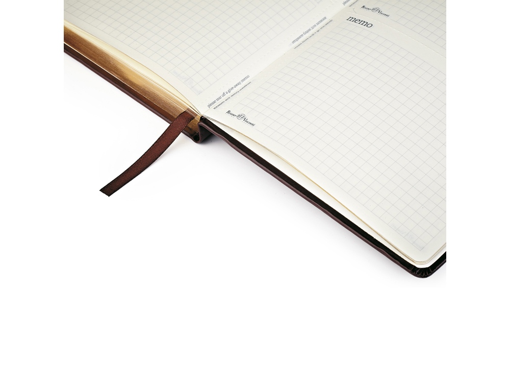 Еженедельник недатированный А6 City, коричневый (Изображение 3)