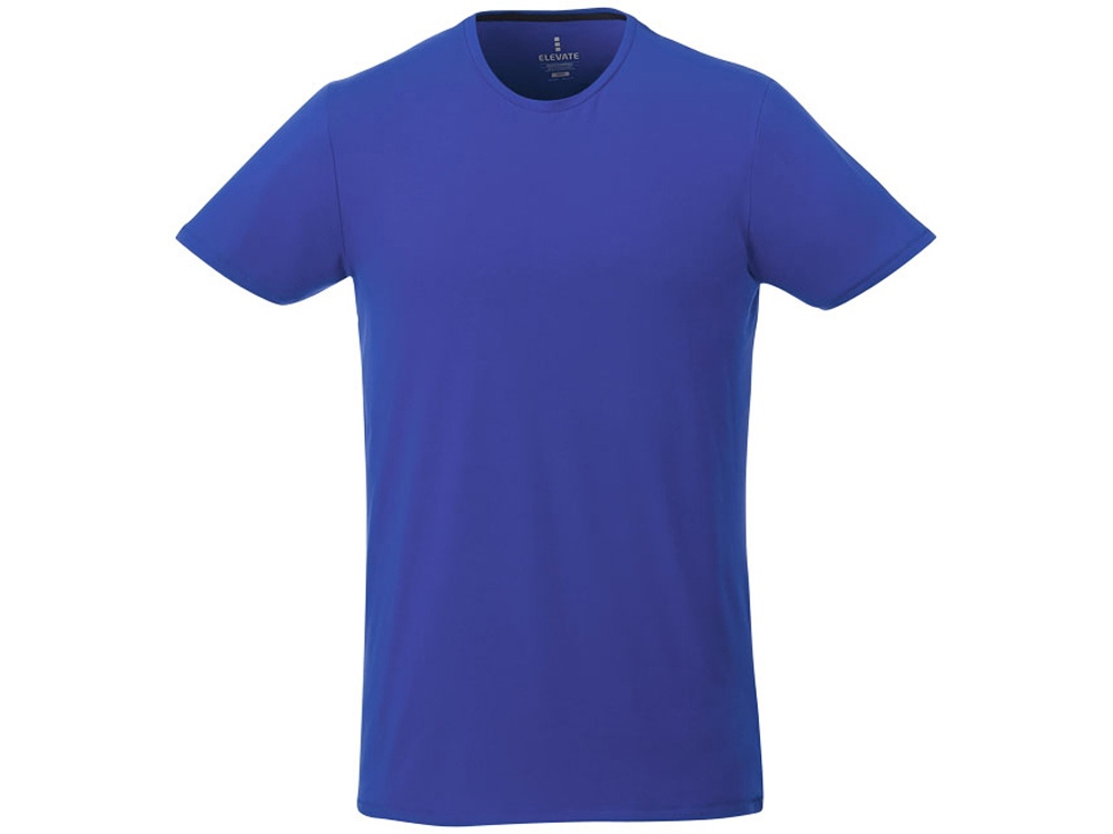 Мужская футболка Balfour с коротким рукавом из органического материала, синий (Изображение 2)