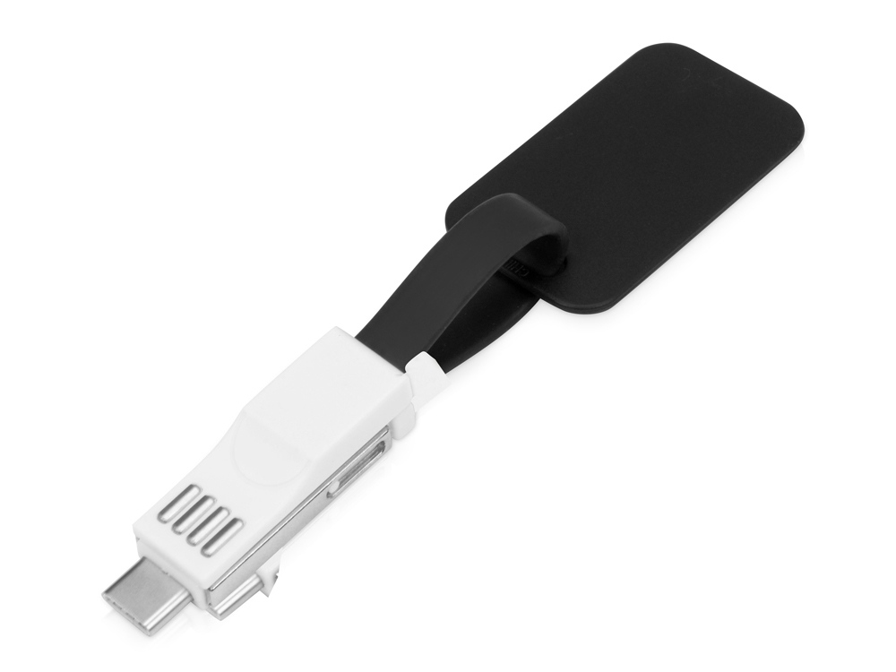 Зарядный кабель Charge-it 3 в 1 (черный)  (Изображение 2)
