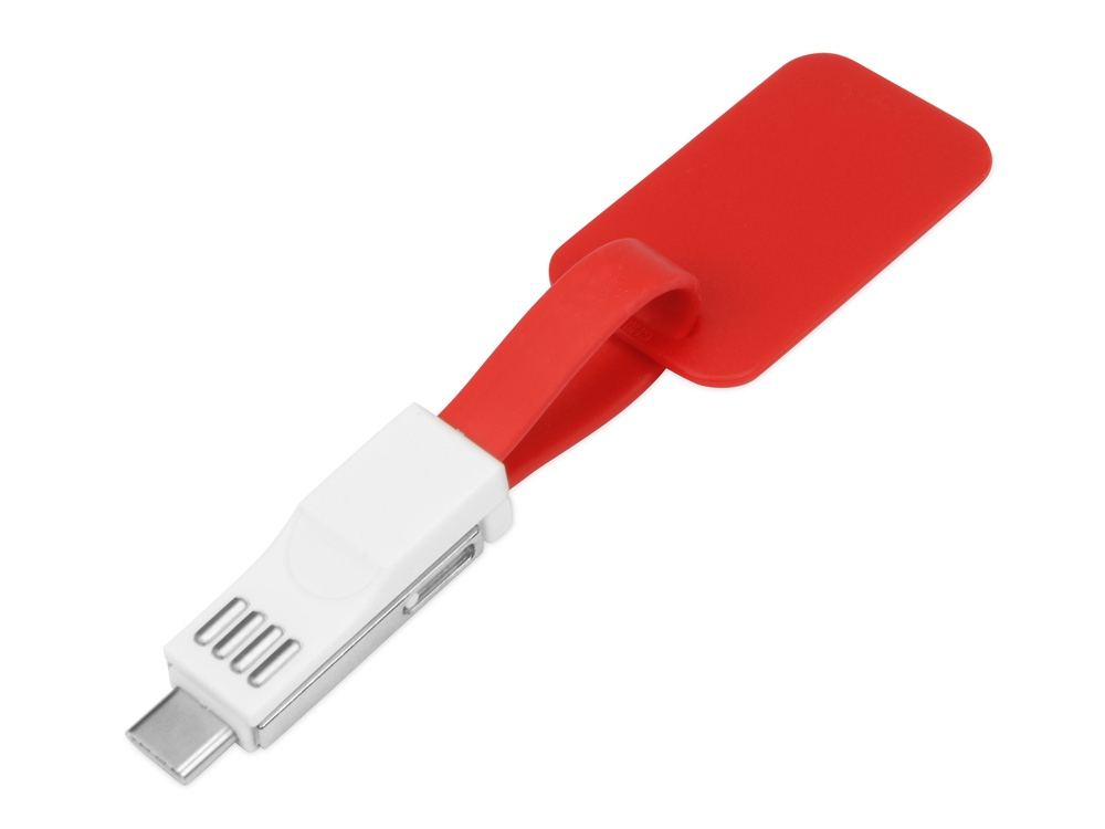 Зарядный кабель Charge-it 3 в 1 (красный)  (Изображение 2)
