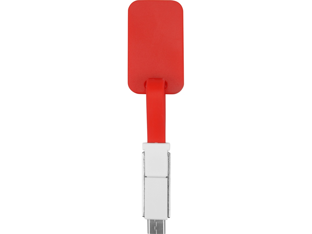 Зарядный кабель Charge-it 3 в 1 (красный)  (Изображение 5)