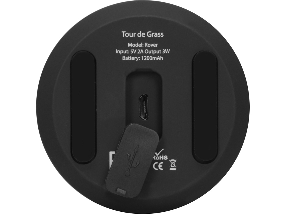 Портативная колонка Rover с защитой от воды, черный (Изображение 6)