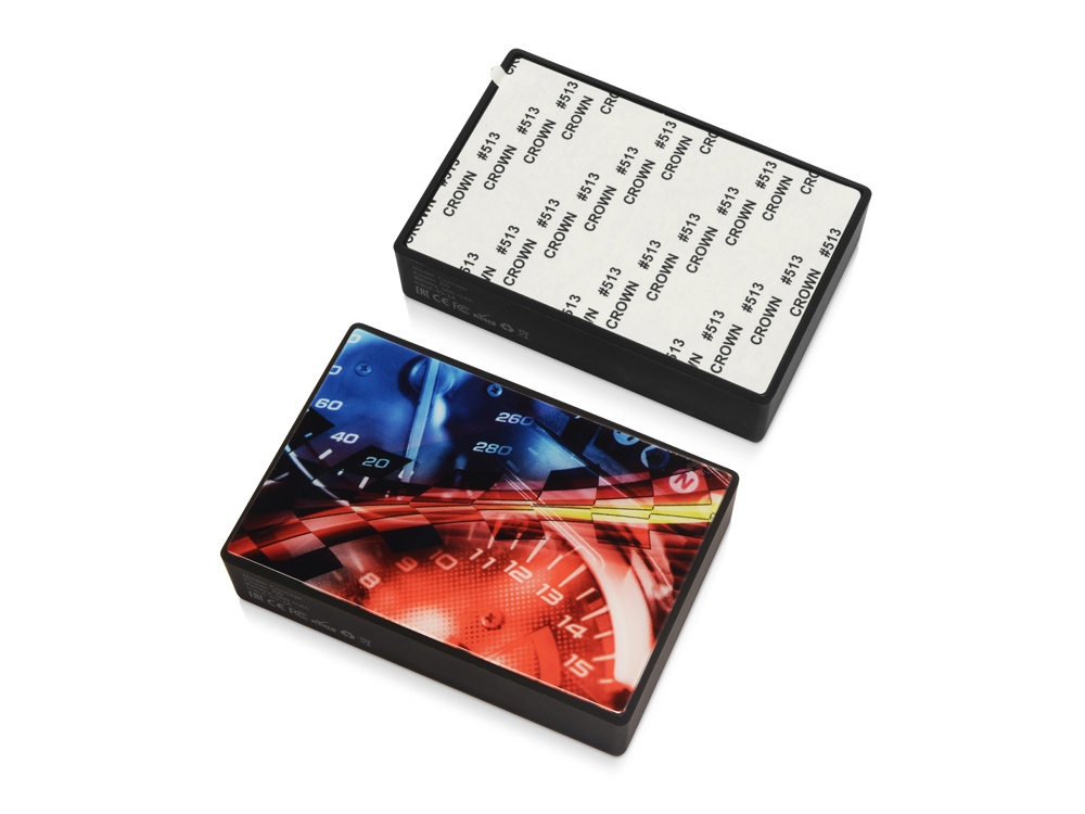 Портативная колонка Concept с полноцетной печатью, черный (Изображение 11)