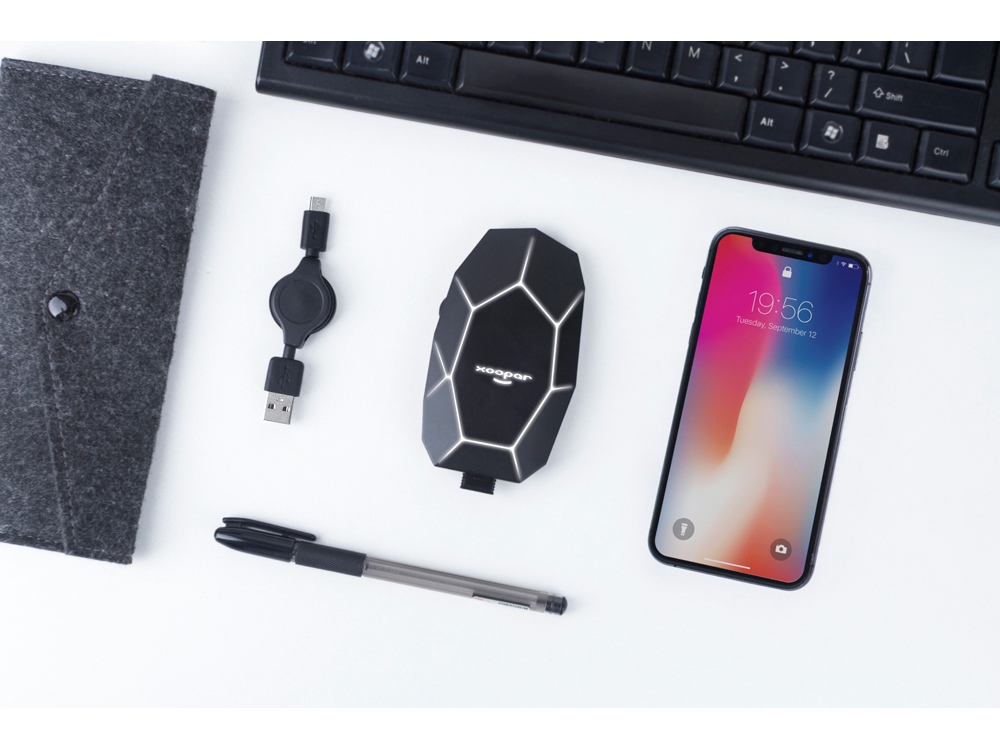 Беспроводная мышь Geo Mouse Plus, черный (Изображение 4)