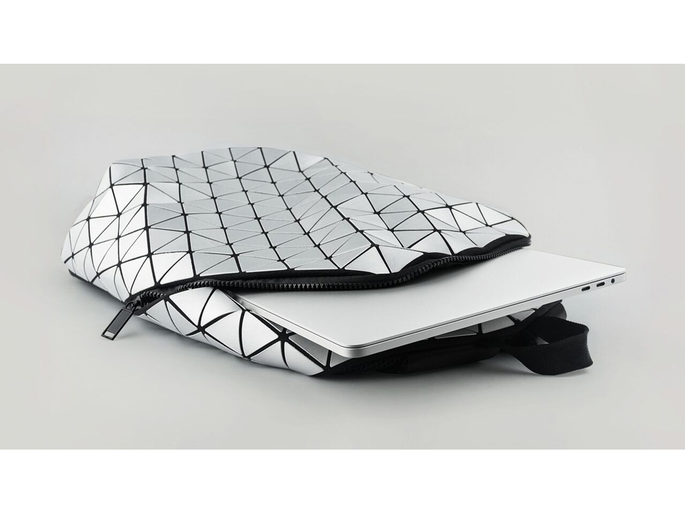 Рюкзак Mybag Prisma (серебристый)  (Изображение 4)