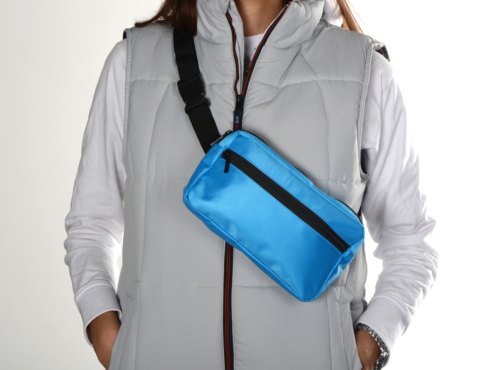 Cумка на пояс Flossy (голубой)  (Изображение 7)