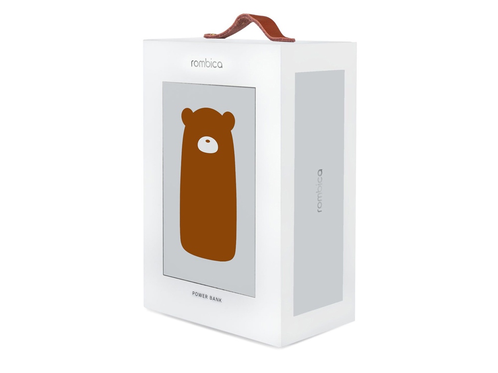 Внешний аккумулятор NEO Teddy, 10000mAh (коричневый)  (Изображение 4)